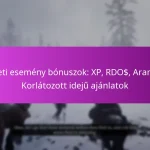 Heti esemény bónuszok: XP, RDO$, Arany, Korlátozott idejű ajánlatok