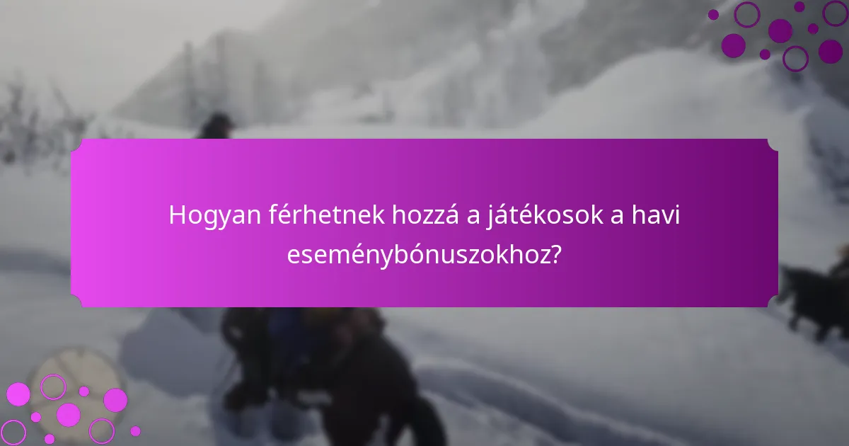 Amikor a havi eseménybónuszok bekövetkeznek?