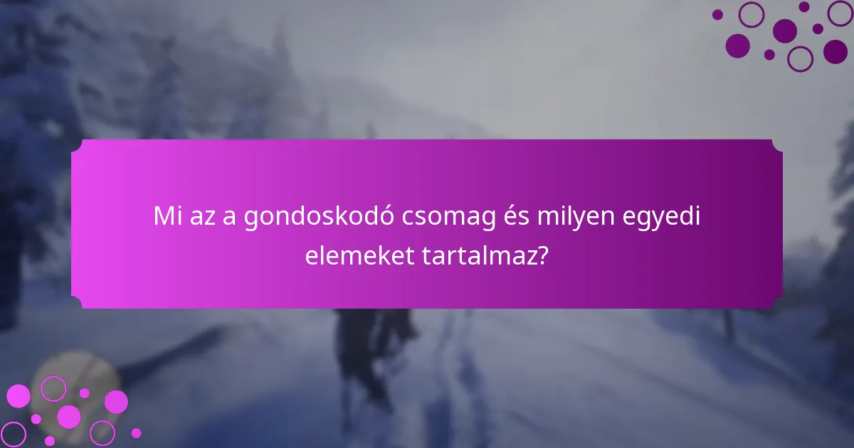 Mik a legjobb felhasználási esetek a gondoskodó csomagok küldésére?